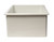 Alfi AB3018UD-W 30" x 18" White Undermount or Drop In Fireclay Kitchen Sink