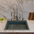 ALFI Titanium 30" x 20" Drop-In Single Bowl Granite Composite Kitchen Sink - AB3020DI-T