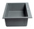 Alfi AB3020DI-T Titanium 30" x 20" Drop-In Single Bowl Granite Composite Kitchen Sink