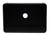 Alfi AB3020SB-BM 30" x 21" Black Reversible Single Fireclay Farmhousehouse Kitchen Sink