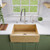 ALFI 30" x 21" Single Bowl Bamboo Wood Kitchen Farmhouse Sink - AB3021