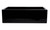 ALFI Black Gloss 33" x 18" Reversible Fluted / Smooth Fireclay Farm Sink - AB3318HS-BG