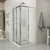 DreamLine Cornerview 40 1/2 in. D x 40 1/2 in. W x 72 in. H Framed Sliding Shower Enclosure in Chrome