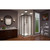 DreamLine Cornerview 36 in. D x 36 in. W Framed Sliding Shower Enclosure, Shower Base and Acrylic Backwall Kit in Satin Black