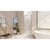 DreamLine Flex 38-42 in. W x 72 in. H Semi-Frameless Pivot Shower Door in Brushed Nickel