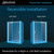 DreamLine Flex 30 in. D x 60 in. W x 74 3/4 in. H Semi-Frameless Shower Door in Brushed Nickel with Right Drain Biscuit Base Kit