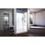 DreamLine Flex 36 in. D x 48 in. W x 76 3/4 in. H Semi-Frameless Shower Door in Brushed Nickel with Center Drain Base, Backwalls
