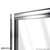 DreamLine Flex 30 in. D x 60 in. W x 76 3/4 in. H Semi-Frameless Shower Door in Brushed Nickel with Left Drain Base and Backwalls