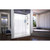 DreamLine Flex 36 in. D x 60 in. W x 76 3/4 in. H Semi-Frameless Shower Door in Brushed Nickel with Right Drain Base and Backwalls