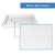 DreamLine Flex 36 in. D x 48 in. W x 74 3/4 in. H Semi-Frameless Shower Enclosure in Brushed Nickel with Left Drain White Base Kit