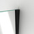DreamLine Unidoor Plus 43 1/2 - 44 in. W x 72 in. H Frameless Hinged Shower Door in Satin Black