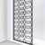 DreamLine Linea Maze 34 in. W x 72 in. H Single Panel Frameless Shower Door, Open Entry Design in Satin Black