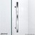 DreamLine Prism Plus 40 in. x 72 in. Frameless Neo-Angle Hinged Shower Enclosure with Half Panel in Chrome