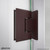 DreamLine Unidoor-LS 30 in. W x 72 in. H Frameless Hinged Shower Door in Oil Rubbed Bronze