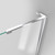 DreamLine Unidoor-LS 49-50 in. W x 72 in. H Frameless Hinged Shower Door in Chrome