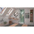 DreamLine Unidoor-LS 31-32 in. W x 72 in. H Frameless Hinged Shower Door in Satin Black