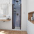 DreamLine Elegance Plus 34-34 1/2 in. W x 72 in. H Frameless Pivot Shower Door in Oil Rubbed Bronze