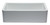 Alfi AB3318SB-W 33" x 18" White Smooth Apron Solid Thick Wall Fireclay Single Bowl Farmhouse Sink