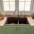 Alfi AB3320DI-C Chocolate 33" x 22" Double Bowl Drop In Granite Composite Kitchen Sink