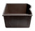 ALFI Chocolate 33" x 21" Double Bowl Undermount Granite Composite Kitchen Sink - AB3320UM-C