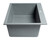 ALFI Titanium 33" x 22" Single Bowl Drop In Granite Composite Kitchen Sink - AB3322DI-T