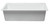 ALFI White 33" x 22" Single Bowl Drop In Granite Composite Kitchen Sink - AB3322DI-W