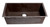 ALFI Chocolate 33" x 20" Single Bowl Undermount Granite Composite Kitchen Sink - AB3322UM-C