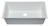 ALFI White 33" x 20" Single Bowl Undermount Granite Composite Kitchen Sink - AB3322UM-W