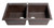 ALFI Chocolate 34" x 20" Drop-In Double Bowl Granite Composite Kitchen Sink - AB3420DI-C