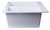 ALFI White 34" x 20" Drop-In Double Bowl Granite Composite Kitchen Sink - AB3420DI-W