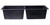 ALFI Black 34" x 18" Undermount Double Bowl Granite Composite Kitchen Sink - AB3420UM-BLA