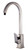 ALFI Brushed Nickel Gooseneck Single Hole Single Handle Bathroom Vessel Faucet - AB3470-BN