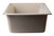 Alfi AB3520DI-B Biscuit 35" x 20" Drop-In Single Bowl Granite Composite Kitchen Sink