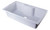 ALFI White 35" x 20" Drop-In Single Bowl Granite Composite Kitchen Sink - AB3520DI-W