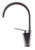 ALFI Brushed Nickel Gooseneck Single Hole Single Handle Bathroom Vessel Faucet - AB3600-BN