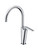 Alfi AB3600-PC Polished Chrome Gooseneck Single Hole Bathroom Faucet