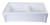 ALFI 39" x 18" White Arched Apron Thick Wall Fireclay Double Bowl Farmhouse Sink - AB3618ARCH-W