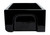 ALFI 36" x 18" Black Gloss Reversible Smooth / Fluted Single Bowl Fireclay Farmhouse Sink - AB3618HS-BG