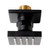 Alfi Black Matte 2" Square Adjustable Shower Body Spray