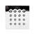 ALFI Polished Chrome 2" Square Adjustable Shower Body Spray - AB3820-PC