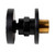 ALFI Black Matte 2" Round Adjustable Shower Body Spray - AB3830-BM