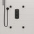 ALFI Black Matte 2" Round Adjustable Shower Body Spray - AB3830-BM