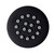 Alfi Black Matte 2" Round Adjustable Shower Body Spray
