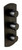 ALFI Black Matte 3-Way Thermostatic Valve Shower Mixer Faucet - Round Knobs - AB4001-BM