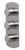 ALFI Brushed Nickel Concealed 3-Way Thermostatic Valve Shower Mixer Faucet - Round Knobs - AB4001-BN