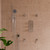 Alfi AB4001-PC Polished Chrome Concealed 3-Way Thermostatic Valve Shower Mixer Faucet - Round Knobs