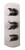ALFI Brushed Nickel Concealed 4-Way Thermostatic Valve Shower Mixer Faucet - Round Knobs - AB4101-BN