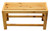 ALFI 26" Solid Wooden Slated Single Person Sitting Bench - AB4401