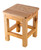 ALFI 10"x10" Square Wooden Bench/Stool For Shower or Multi-Purpose - AB4407
