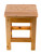ALFI 10"x10" Square Wooden Bench/Stool For Shower or Multi-Purpose - AB4407